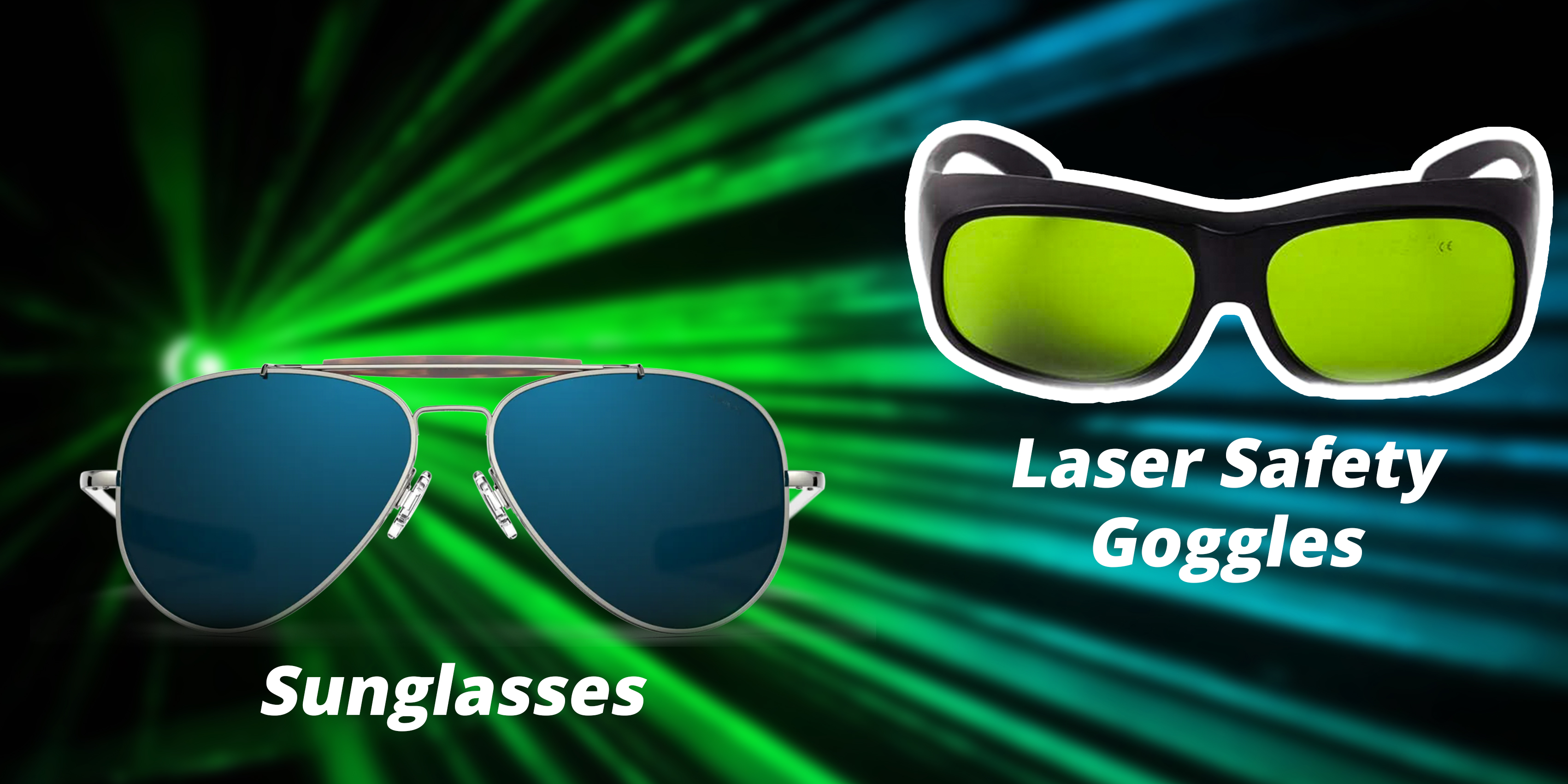 Sonnenbrille oder Laserbrille: Welche sollte man für den Laserschutz wählen?