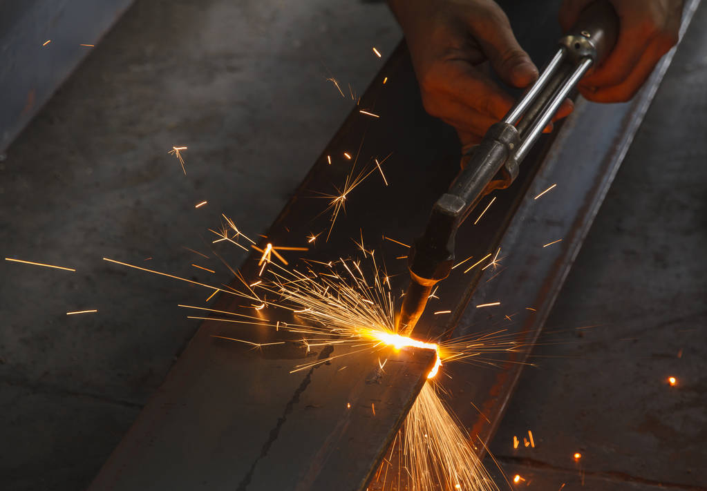 Oxygen Acetylene Gas Cutting Torch