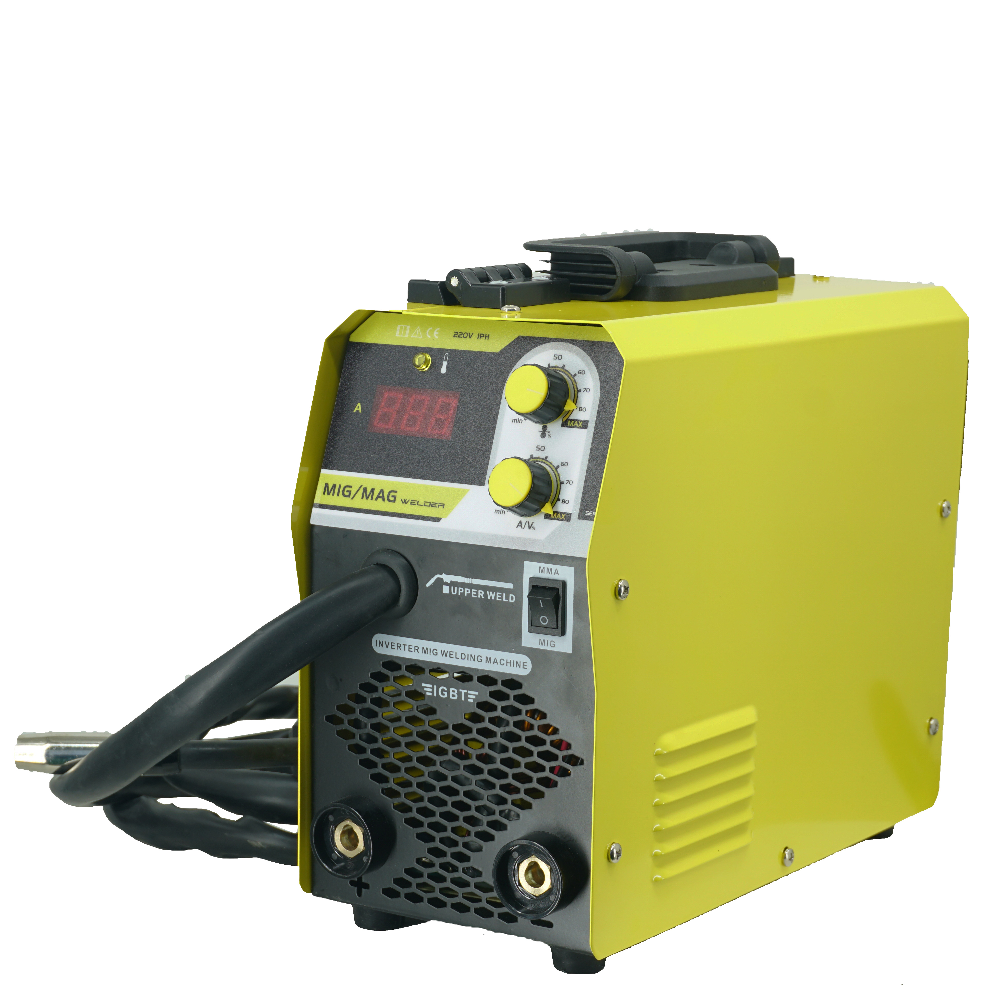Inwelt Mig-230c AC230V បង្ហាញឌីជីថលឌីជីថល Mig Holder