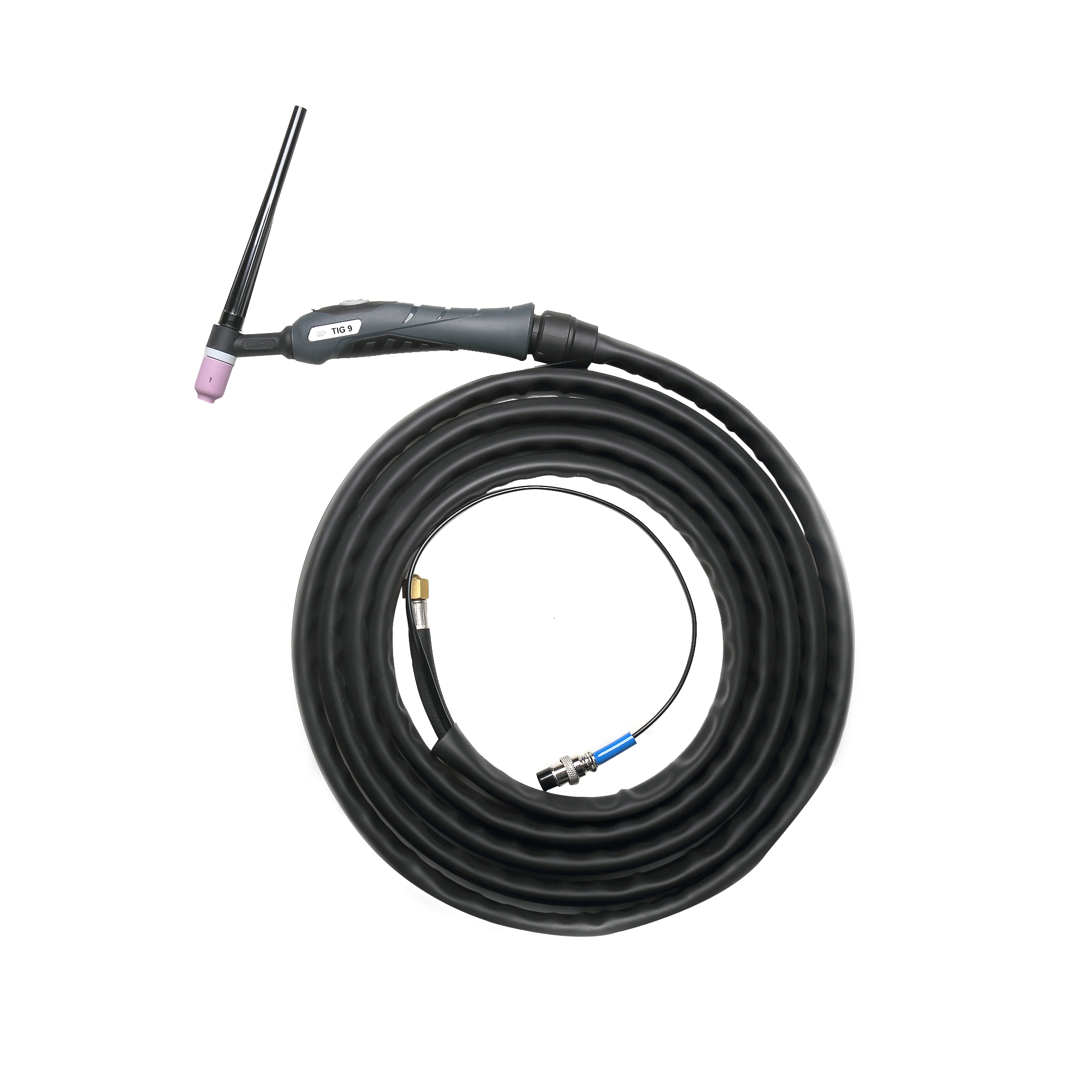 WP9 gas cooled tig torch