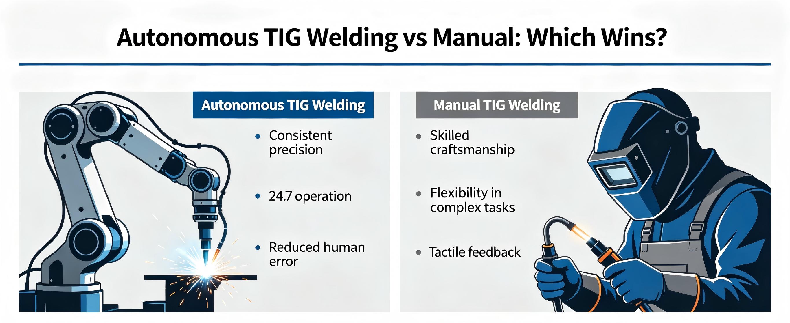 Autonomous TIG Welding vs Manual