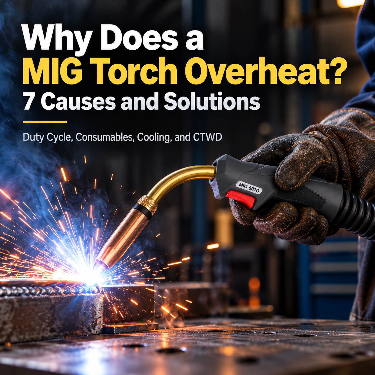 Why Does A MIG Torch Overheat? 7 Causes And Solutions