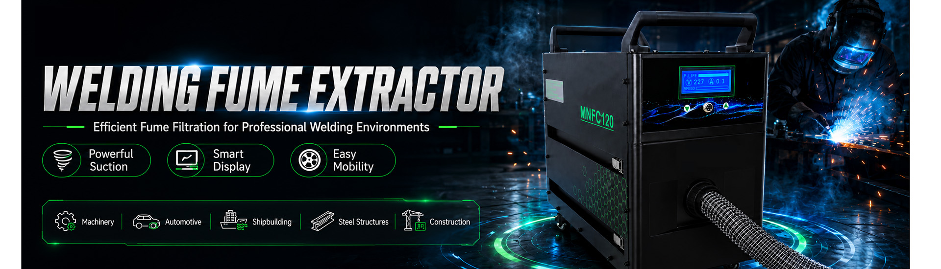 welding fume extractor