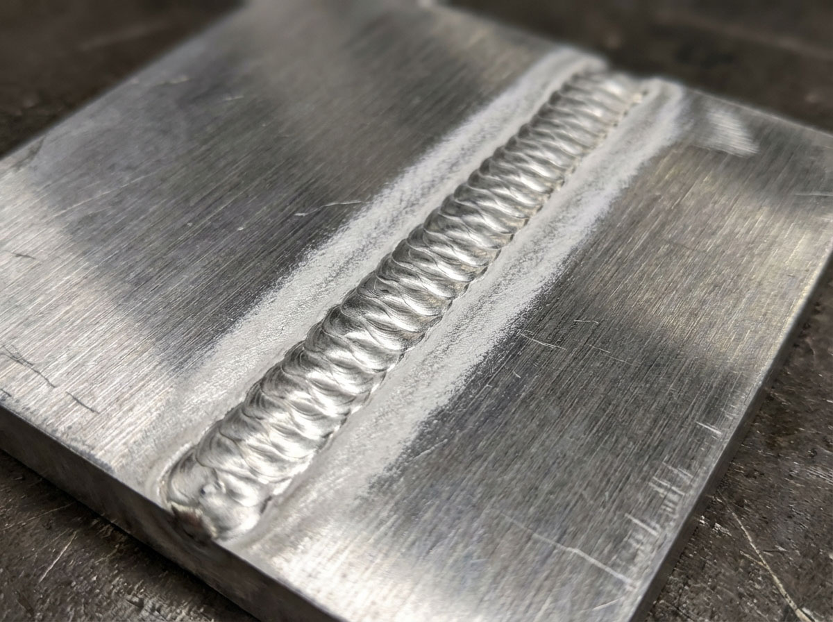 Aluminum TIG welding