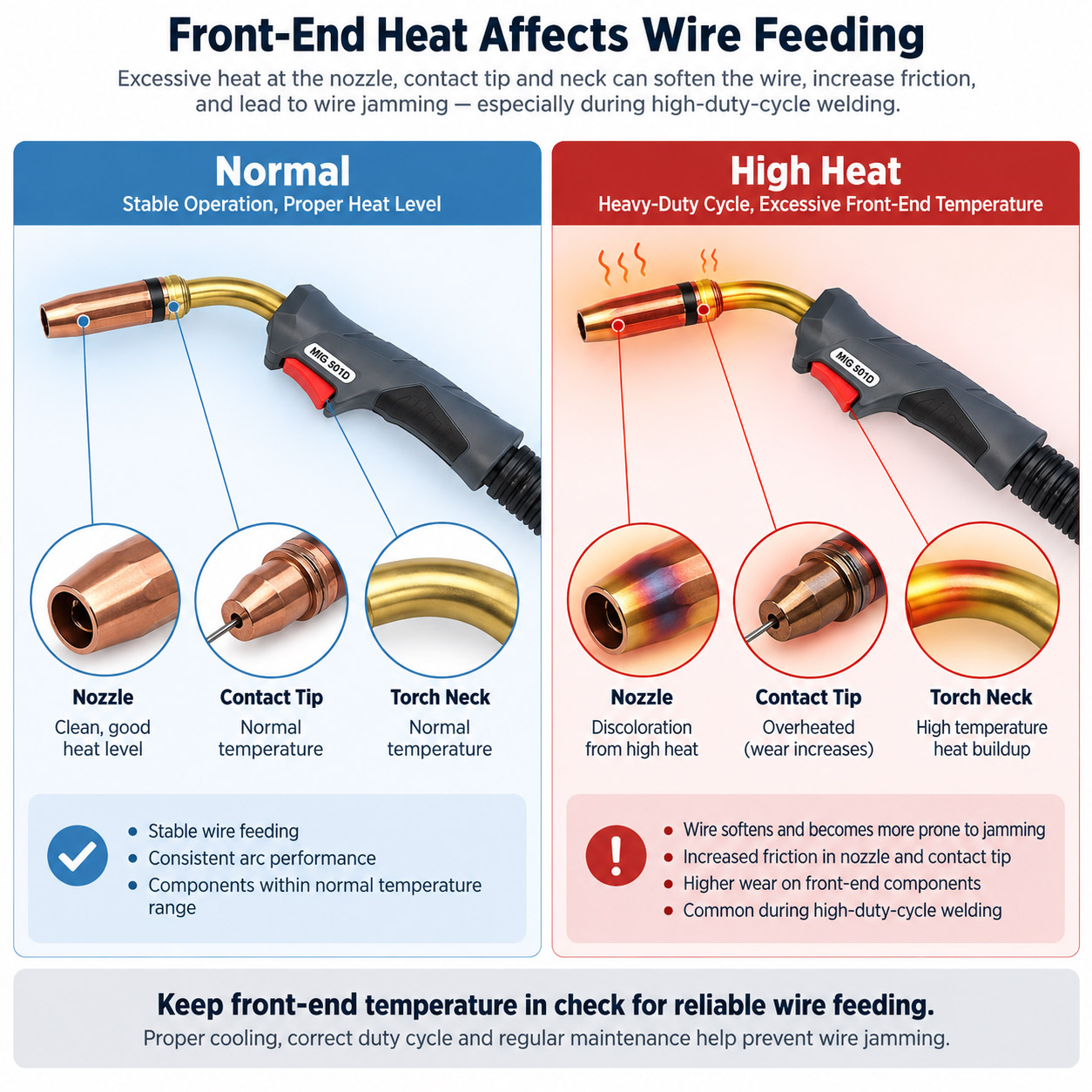 MIG501D high heat vs normal temperature.jpg