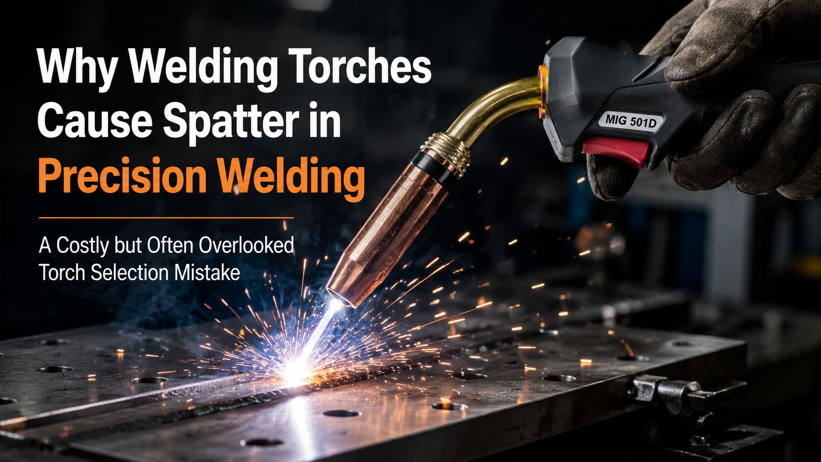 Why Does the Welding Torch Produce Spatter in High-Precision Welding? A Costly but Often Overlooked Torch Selection Mistake