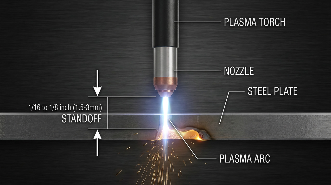 Correct plasma torch standoff distance.jpg